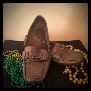 Bronze  flats soft bottoms